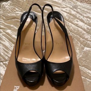 Christian Louboutin Peep Toe Heels